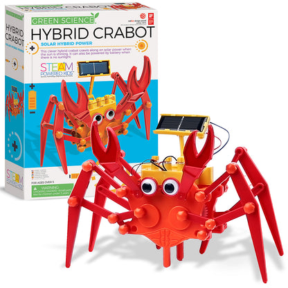 Robot Cangrejo con panel solar Green Science 4M
