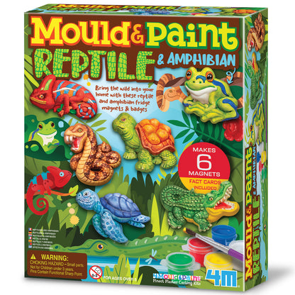 Reptiles y Anfibios Mould and Paint 4M