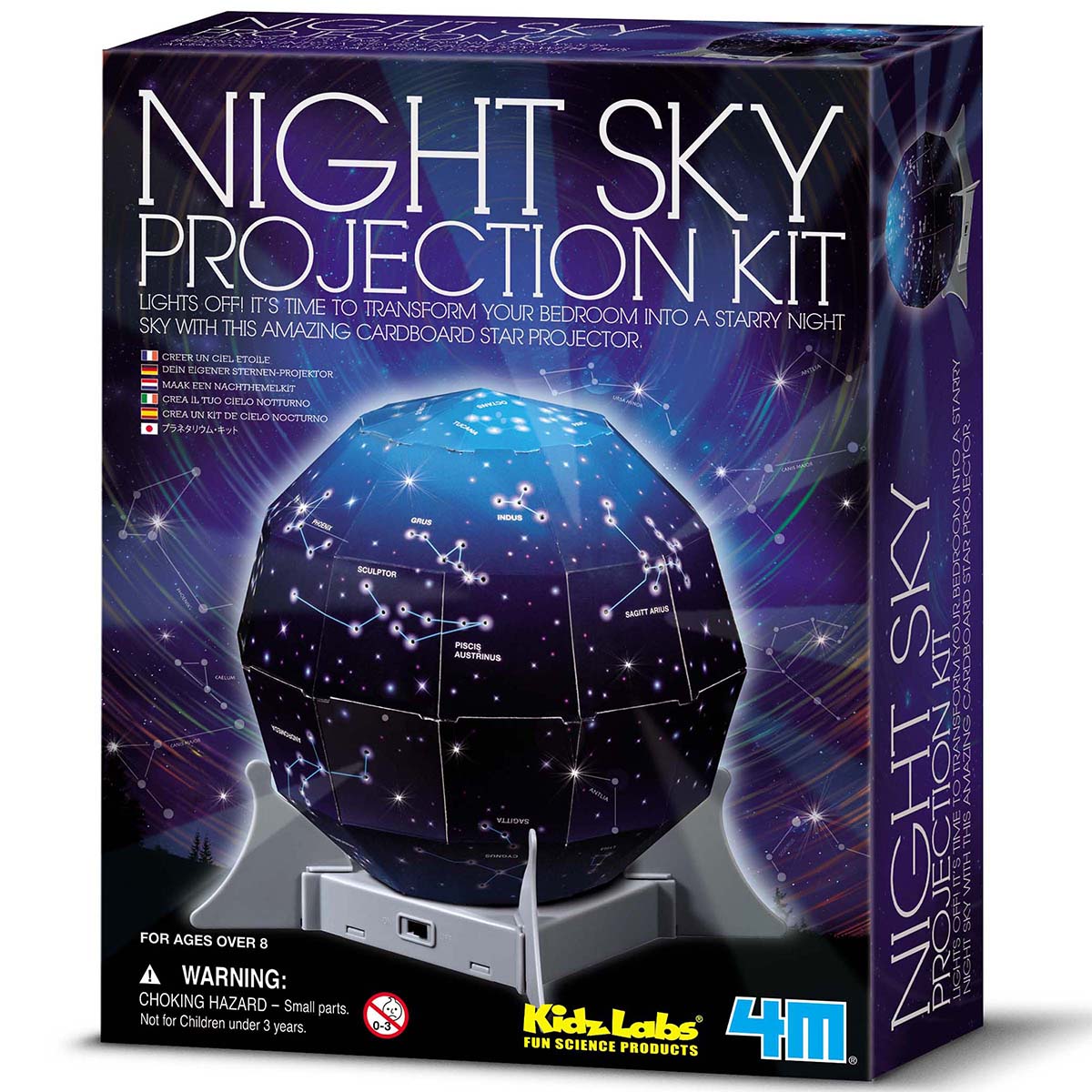 Kit Proyector del Cielo Nocturno Kidz Labs 4M