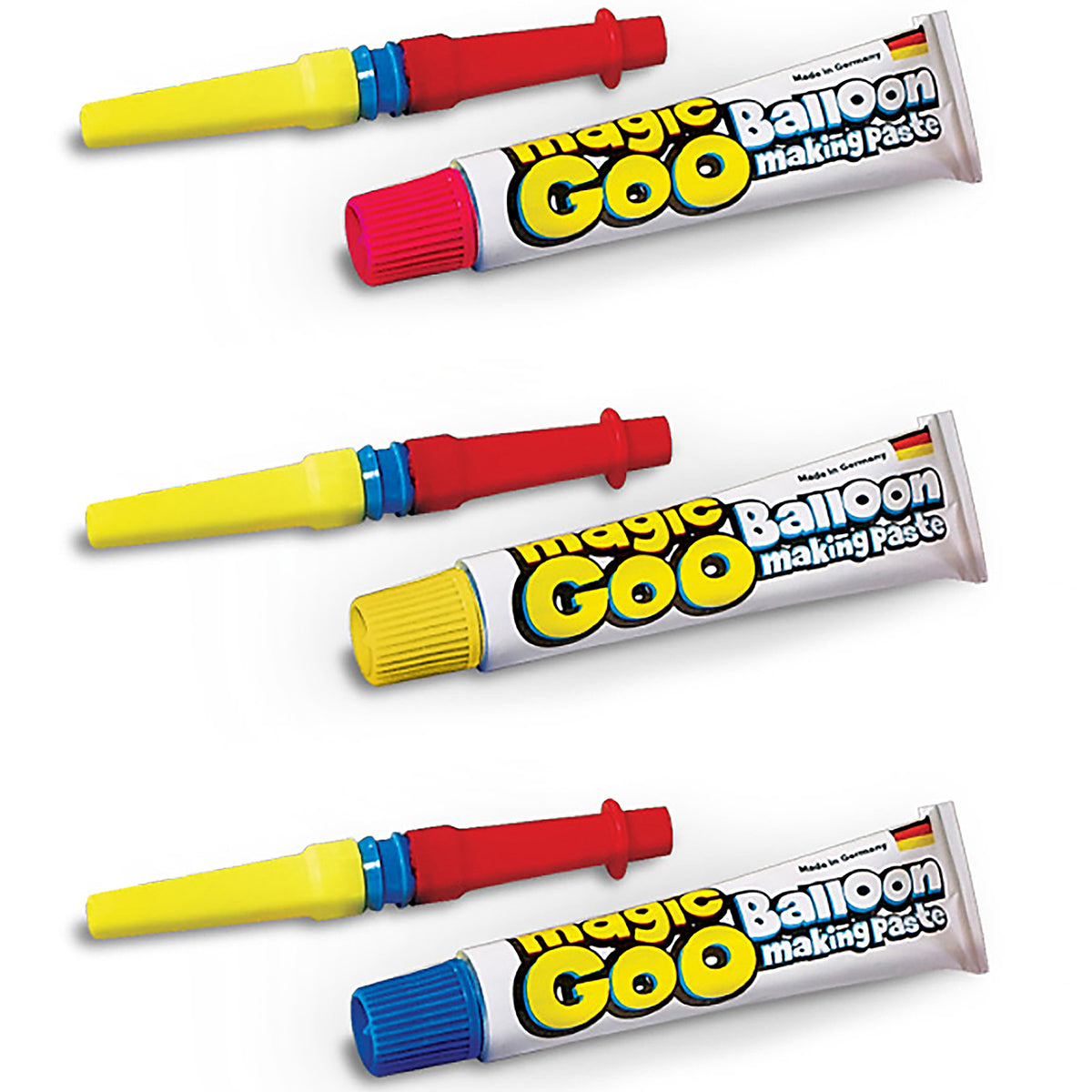 Kit Magic Goo 3 en 1 - Burbujas y Globos de Plástico