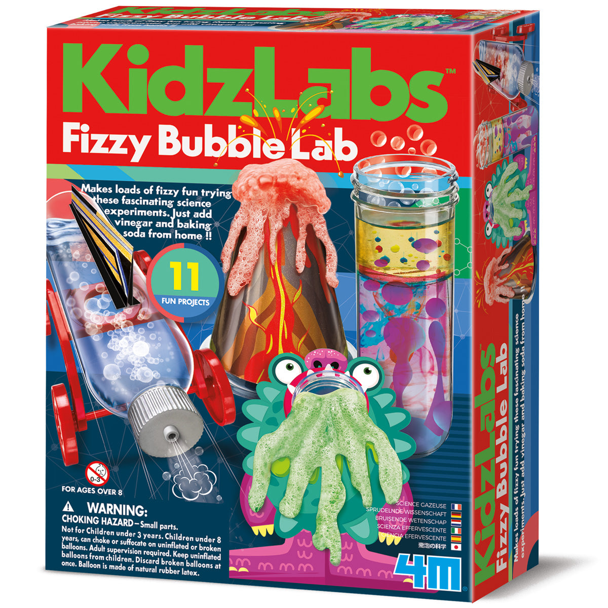 Ciencia Efervescente Kidz Labs 4M