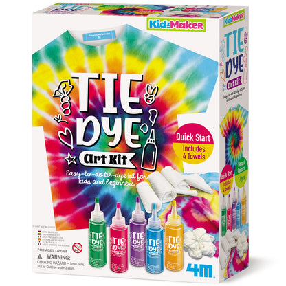 Kit de Arte Tie Dye KidzMaker 4M