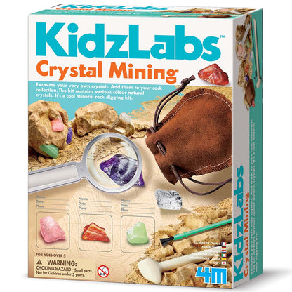 Minería de Cristales para Niños Kidz Labs 4M