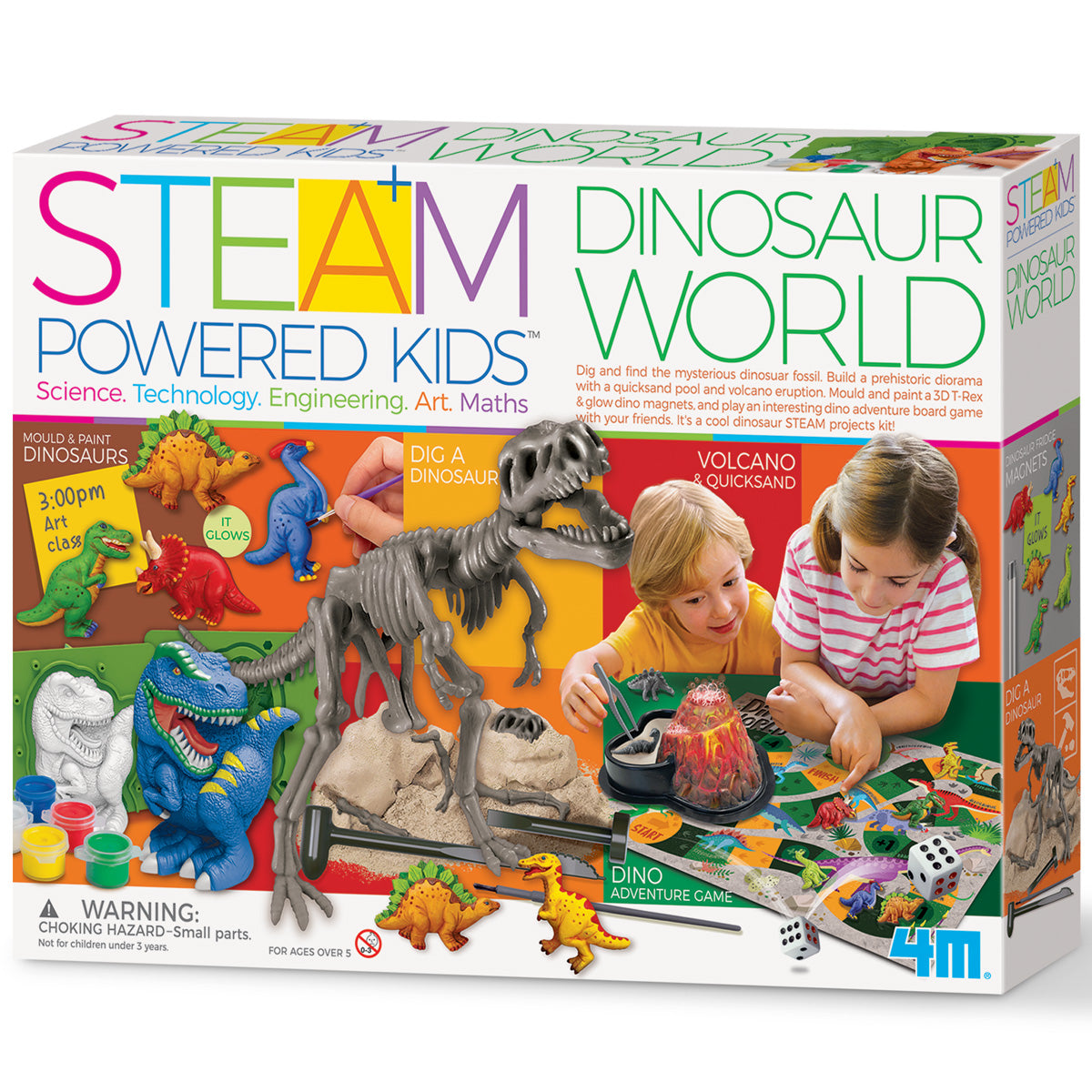 Mundo Dinosaurio STEAM 4M