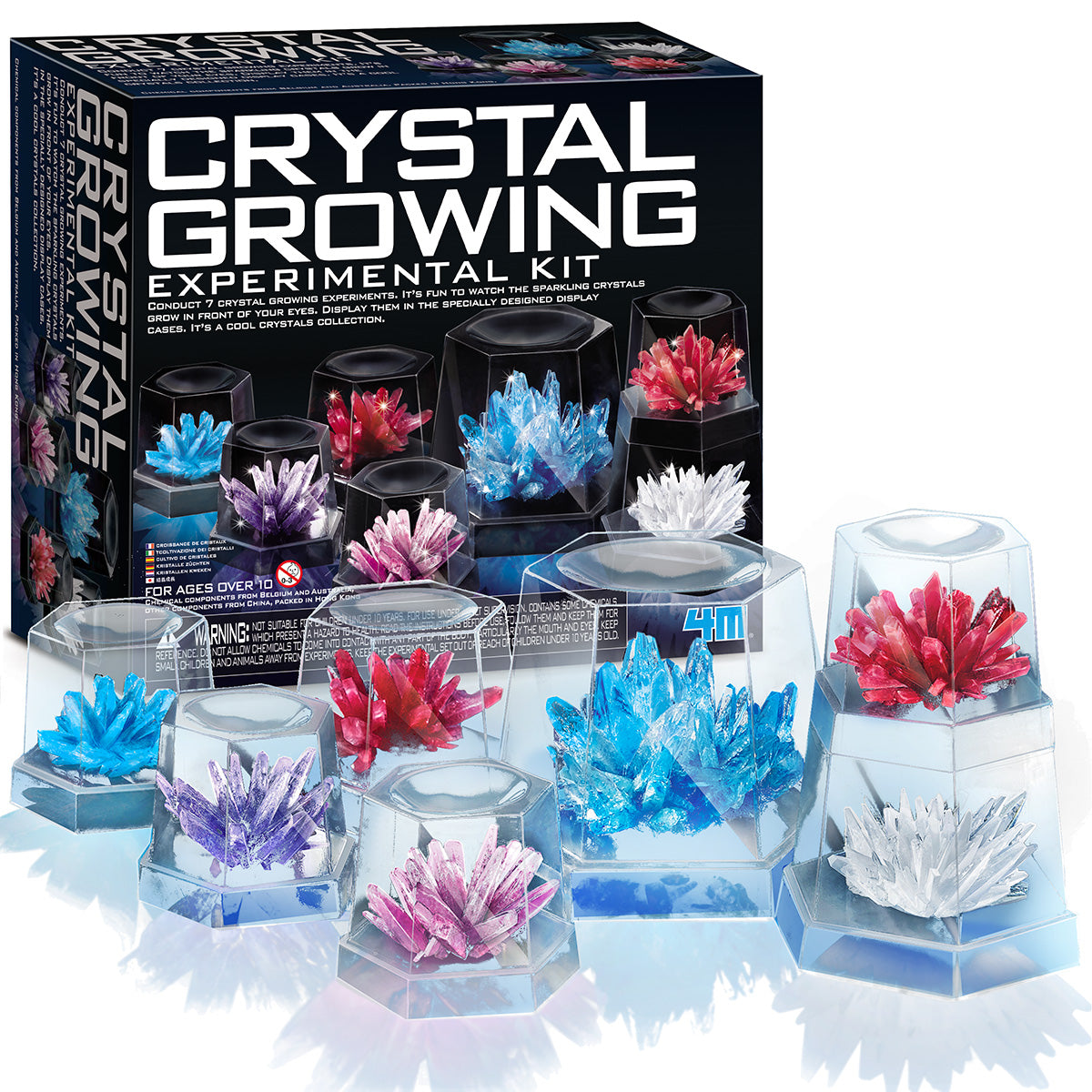 Kit para Crecer Cristales 4M