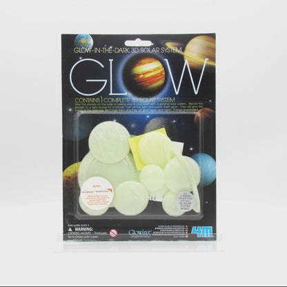 Sistema Solar 3D que Brilla en la Oscuridad Glowing Imaginations 4M