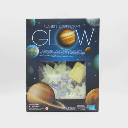 Glowing Planets and Supernova (100 pieces) Glowing Imaginations 4M
