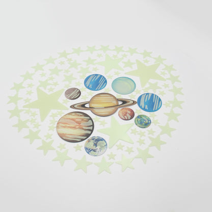 Glowing Planets and Supernova (100 pieces) Glowing Imaginations 4M