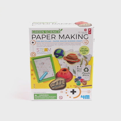 Taller de Fabricación de Papel Green Science 4M