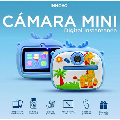 Camara impresora Gatito o Jirafa